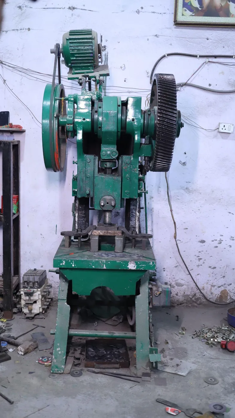 Power press for sheet-metal punching