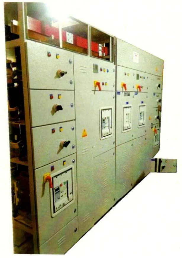 Multi-section LT distribution panel